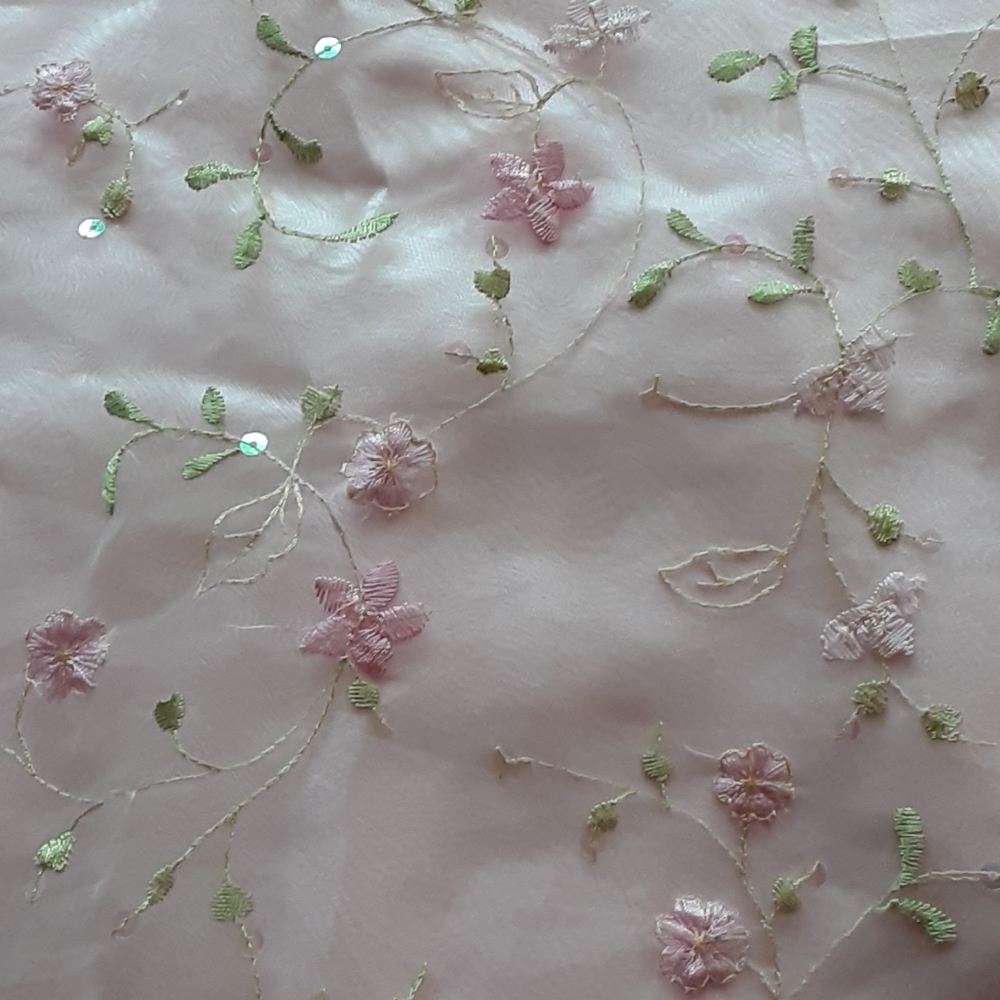 Bonnie Jean Floral Pink Dress Girls 8 - Picture 4 of 9
